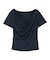 オフショルダーハーフスリーブTシャツ