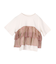 オーガンジーフリルドッキングTシャツ
