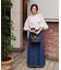 エアリーコットンボイルボウタイブラウス