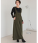 袖切替ロングスリーブシアートップス