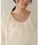 ラッフルフリルシアーブラウス
