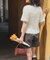 ダブルタックショートパンツ