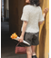 ダブルタックショートパンツ