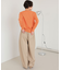 なめらか手触りカシミヤタッチボートネックニット