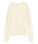 なめらか手触りカシミヤタッチクルーネックニット