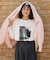 ヴィンテージライクフォトプリントロングスリーブTシャツ