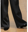 裏起毛センタープレスワイドパンツ