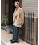 フェイクムートンノーカラージャケット