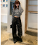 Vネックゆるっとベーシックニットトップス