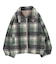 チェックボアショートジャケット/アウター