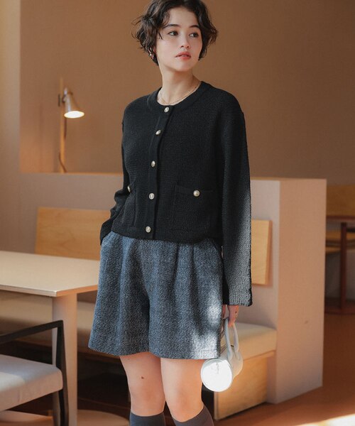 極美品★ADAWAS｜定価3万 23SS サマーツイードニットカーディガン 楽天市場】＼NEW YEAR SALE／【50％OFF】ADAWAS×MMN【カラー別注