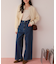 ワイドルーズデニムパンツ