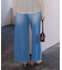 ワイドルーズデニムパンツ