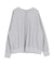 フロントジップゆるっとスウェットプルオーバー