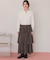 ランダムヘムティアードスカート