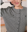 胸ポケットニットカーディガン