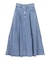 ライトオンスデニムフレアスカート