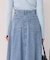 ライトオンスデニムフレアスカート