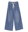 イージーワイドデニムパンツ