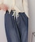 イージーワイドデニムパンツ
