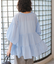 コットンボイルティアードチュニック/トップス