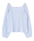 ペプラムオフショルダーブラウス