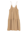 Vネックフレアシルエットキャミソールワンピース