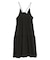 Vネックフレアシルエットキャミソールワンピース