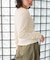 リングドットロングスリーブトップス