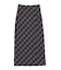 チェックストレートスカート