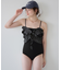 フリルビスチェ付ワンピース/水着
