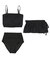 3点セット/マルチwayギャザーアイテム×ビキニ/水着