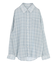 シアーチェックデザインシャツ
