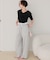 ウエストフリルスウェットパンツ