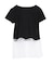 レースドッキングTシャツ