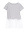 レースドッキングTシャツ