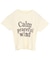 シャーリングロゴプリントTシャツ