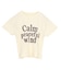 シャーリングロゴプリントTシャツ