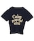 シャーリングロゴプリントTシャツ