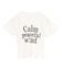 シャーリングロゴプリントTシャツ