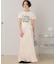 シャーリングロゴプリントTシャツ