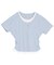 レイヤード風ヘンリーネックカットソーTシャツ