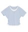 レイヤード風ヘンリーネックカットソーTシャツ