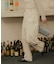 ソフトコーデュロイバレルパンツ