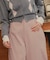 ソフトコーデュロイバレルパンツ