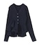 イレヘムティアードフリルペプラムニットカーディガン