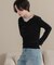 シアーベロアオフショルダートップス