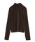 シアーベロアハイネックロングTシャツ