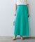 麻混セミフレアスカート
