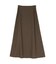 麻混セミフレアスカート